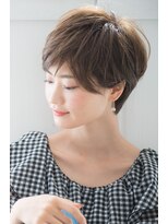 リル 8F 銀座(Rire)&nbsp;【Rire-リル銀座-】ひし形シルエットのエアリーショートボブ☆彡