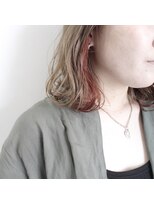 デコヘアーフラッペ(DECO HAIR frappe) オレンジとベージュ