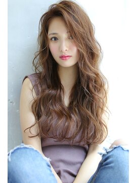 ブラン 広島本通(Blanc) 【Blanc/広島】ベージュカラー/無造作カール/小顔ロング 2