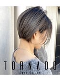 外国人風ハイライトバレイヤージュシャドウルーツ ホワイト T220