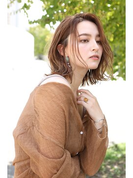 シエラ 心斎橋(CIERA.) CIERA.外国人風ナチュラルボブ×ミルクベージュ