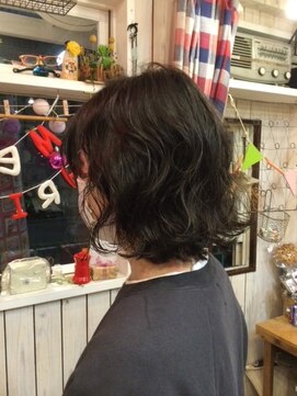 ブリキ(BLIK) ふんわりボブパーマ