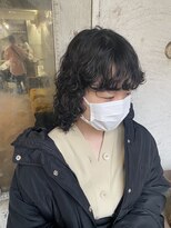 ロイジー(roijir)&nbsp;【表参道　roijir】ソバージュ風パーマ×80年代風パーマ