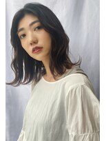 ユニックス Mark Is みなとみらい店(UNIX)&nbsp;【UNIXみなとみらい】韓国風抜け感セミディ#髪質改善#30代40代