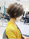 美シルエット×立体感×上質大人ショートボブ【担当BISA】