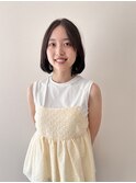 アメリ女子のナチュラルボブ