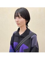インサイドアウト(IN SIDE OUT+) ショートウルフ / ボブウルフ / 黒髪ウルフ【IN SIDE OUT＋】