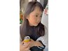 【歩美担当】《女の子☆kids限定》カット　