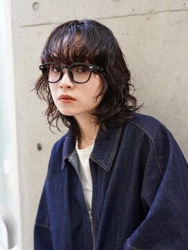 ニコ トウキョウ 渋谷(nico TOKYO) ニュアンスパーマ/切りっぱなしボブ/ミディアム