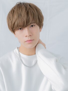 モッズヘア メン 上尾東口店(mod's hair men) フレンチカジュアルなイケメンハイトーンカラーマッシュb上尾