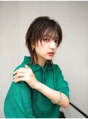 【GEEKS渋谷】ピンクグレージュ/ウルフカット/20代30代/レイヤー