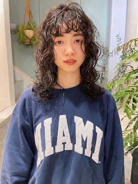 レシェル 伊勢店(RECIEL) 【RECIEL伊勢 世古口】ミディアムパーマ