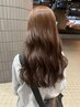 【HONOKA限定】似合わせカット＋艶カラー＋トリートメント￥7700