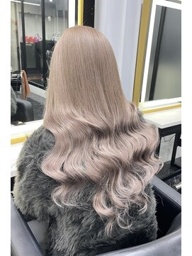 リア 大阪梅田(Ria) 韓国ヘア×シールエクステ×ミルクティーグレージュ