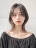 【人気No.2☆】次世代の白髪染めフルカラー＋カット＋トリートメント￥7900
