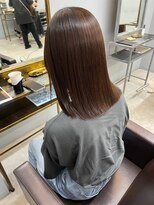 ドロシー 郡山桑野店(Dorothy) 黒髪ボブルフネビージュ小顔ワンレン