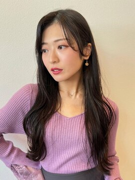 アグ ヘアー ルフレ 栗東店(Agu hair reflet) 《Agu hair》顔まわりレイヤー×numberA.ケアオイルスリーク