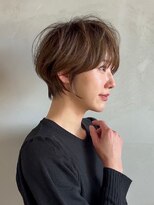 ルミ 上大岡店(Lumi)&nbsp;顔型別ヘアスタイル特集/デジタルパーマ/チェリーブラウン