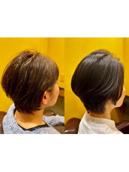 質問力を高めたカウンセリングでお悩み解消法の提案!360度どこから見ても綺麗なショート・ボブを叶えます☆