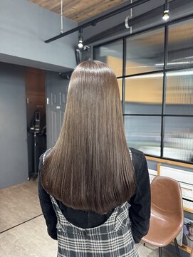 ロフティー 清澄白河(LOFTY) シンプルなのに洗練された透明感カラー／髪質改善トリートメント