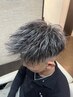 メンズカット+ホワイトメッシュ ￥17,200→￥15000