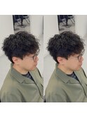 マッシュツイストスパイラルパーマ