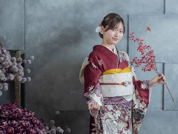 シュク(SHUKU)の写真/2027/2028年＊成人式◇振袖レンタルご予約受付中◇試着＆ご相談もお気軽に♪