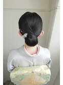 訪問着着付け＋ヘアセット