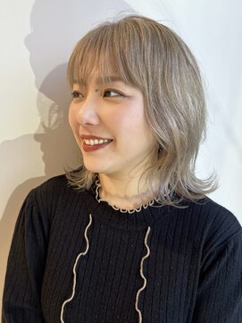 アーツヘアー JR上熊本駅店(ARTS@HAIR) 自発光☆ハイトーンホワイトベージュ