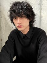 キュー(Cue_)&nbsp;マッシュウルフツイストスパイラルパーマ