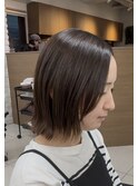 顔周りレイヤーボブ
