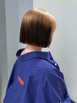 シエル バイ ケンジ 登戸 生田(CIEL by KENJE)&nbsp;髪質改善酸性ストレートブリーチハイトーンボブ縮毛矯正20代艶髪