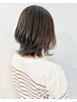 ヘアーデザイン ビビッド(HAIR DESIGN VIVID)&nbsp;くびれボブ/レイヤー/ベージュ/艶カラー/艶髪/大人カラー