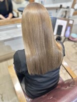 ラウラアンドロー(LAURA&RO) ミルクティーベージュダブルカラーインナーカラーケアブリーチ