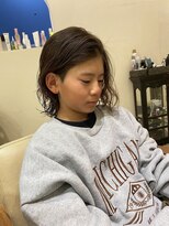 リヤン(Le lien)&nbsp;サーフカール/フェザーパーマ/刈り上げセンターパート/溝の口