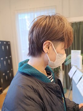 トイズファクトリー(Toys Factory) ショート×グレーベージュ