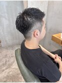 刈り上げバーバーショート　植木涼太
