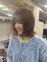 ビューティーサロン ガーデン(beauty salon garden) りこ担当♪切りっぱなしボブ