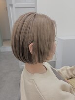 テーラヘアー 板橋店(TELA HAIR)&nbsp;☆ミルクティーボブ☆