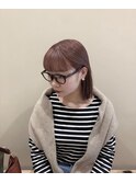 【ナチュラルダブルカラーで透明感のあるカラー】