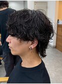 宇都宮メンズカットメンズパーマ波巻きスパイラルパーマツイスパ