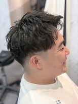 マジック 関目店(magic)&nbsp;動きのある質感で、ラフにキマるメンズパーマ