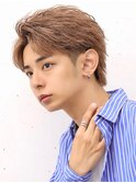 短髪かき上げヘアスパイキーショートアップバングウルフ