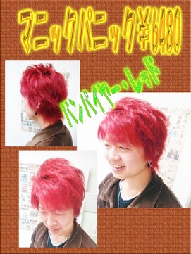 ヘアースペース 練馬店(hair space COCO) マニックパニック¥6480
