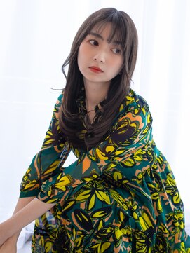 ヘアアンドエステ ヒロイン 西麻布本店(Hair&Esthe HIROIN) 『HIROIN西麻布本店』透け感オリーブグレージュ