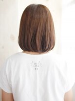 ヘアメイク ナル(hair make nalu)&nbsp;ナチュラルカールのカジュアルボブ