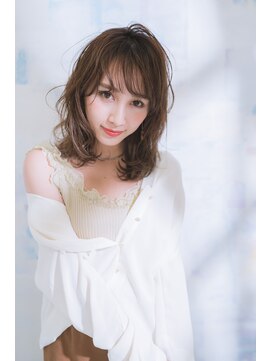 ネオリーブソラ 相模大野店(Neolive sola) ナチュラルゆるふわカールミディ[相模大野/相模大野駅]