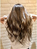 ヘアーラウンジ プレ(Hair Lounge Ple)&nbsp;外国人風ミルクティーアッシュ×ハイライト