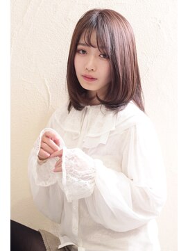 ルーリールー(Rulyru) 【京都・烏丸】お手入れ簡単フェミニンミディ【ルーリールー】