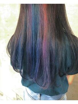 アティック ヘアーデザインアンドリラクゼーション(attic hair design&relaxation) ユニコーンカラー